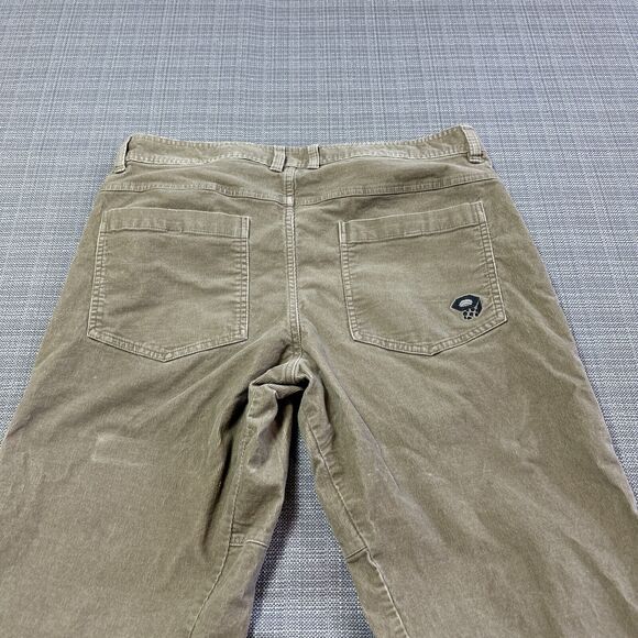 Mountain Hardwear Pants Men 36x30 Corduroy Tan Stretch Outdoor Academia Gorpcore - Picture 9 of 12